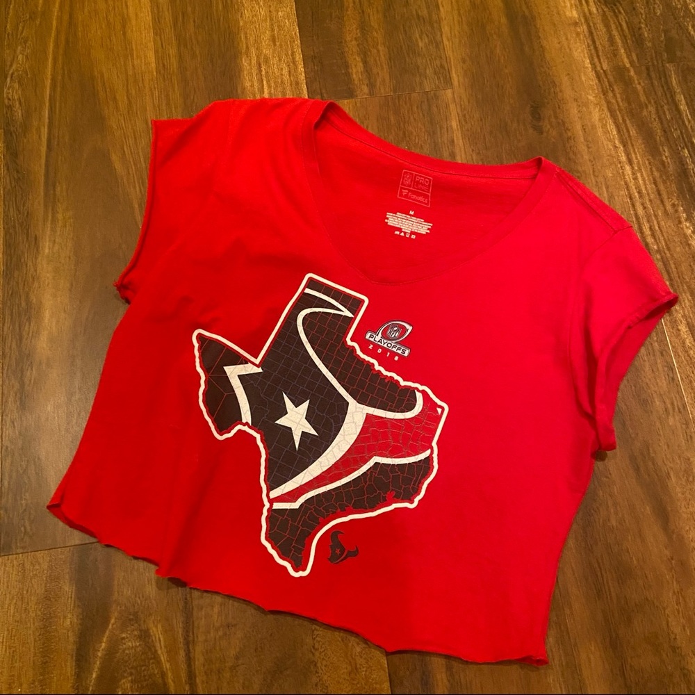 Fanatics Houston Texans Cropped T-shirt